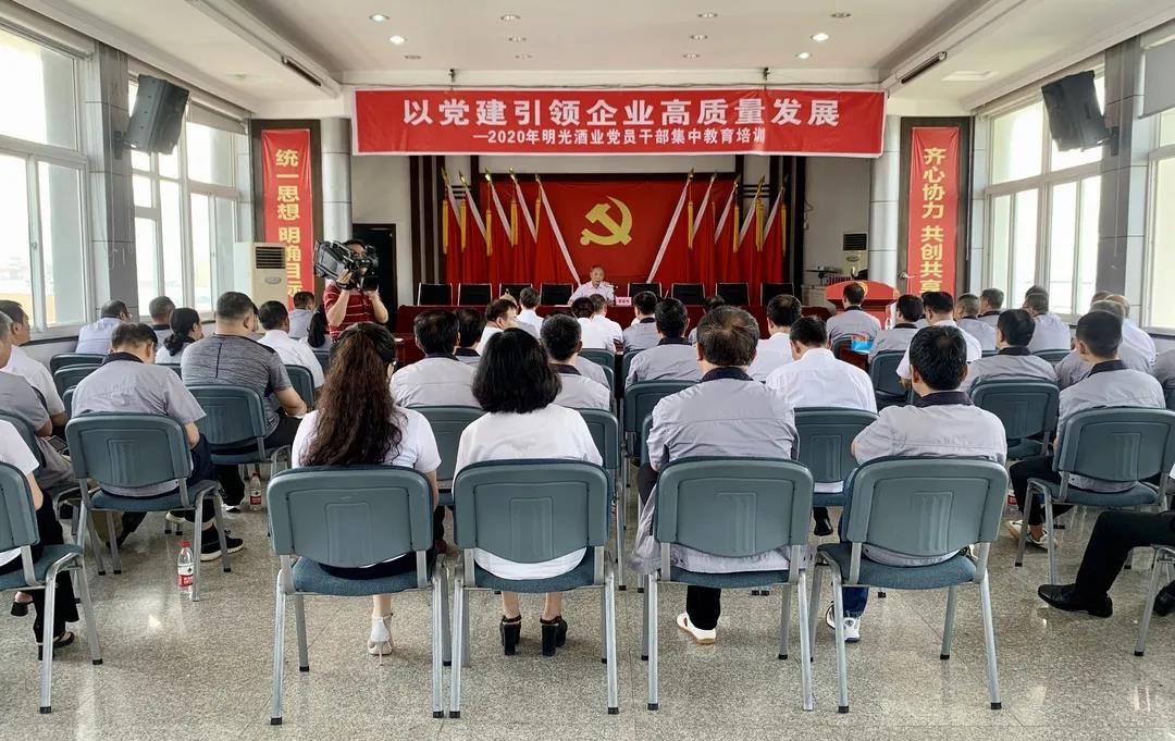 以党建引领企业高质量发展
