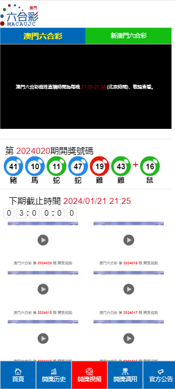 澳门六开彩天天开奖U7开奖结果解析与预测，澳门六开彩U7开奖结果解析与预测，深度解读与前瞻展望